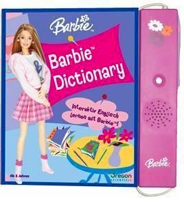 Barbie sprechendes Wörterbuch Englisch Lernbuch für Kinder ab 5 Jahre