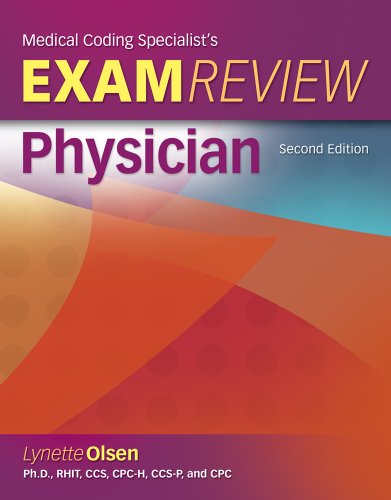 Medical Coding Specialists's Exam Review-Physician (Book Only)