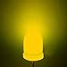 50pcs x Yellow 10mm Round Diffused LED Light 2pin Yellow 10mm Diffused LED