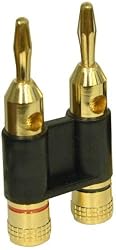 Heavy Duty Pro Gold Plated Dual Banana Plug Connectors
