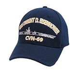 Navy Ship Caps USS D.D.Eisenhower CVN 69