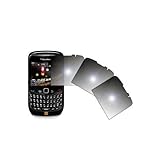Premium Reusable LCD Mirror Screen Protectors for Blackberry Curve 8520 Pac ....