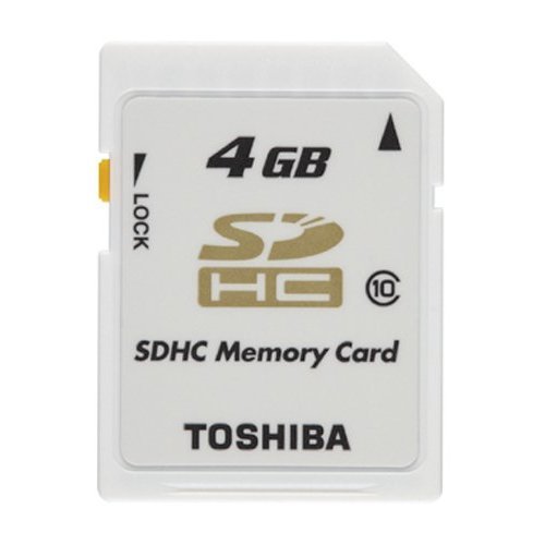 東芝 SDHC 4GB Class10 海外パッケージ品