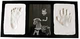 Clay Handprint & Footprint Keepsake Photo Wall Frame - Black