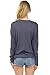 Le More Women's Thermal Dolman Jersey Top