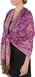 70" x 28" Double Layer Jacquard Paisley Pashmina Shawl / Wrap / Stole ( 20+ Rich Colors )