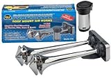 Air Horn - Powerhouse - Universal - Chrome Roof Mount - 120 Decibels 390/435Hz