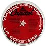 Vintage Vinyl Record Label Coasters - Set of 6