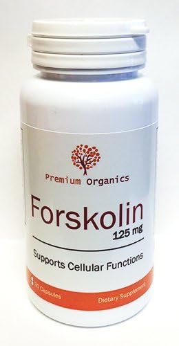 100% Pure ORGANIC Forskolin 125mg #1 WEIGHT LOSS Supplement in Vegan Friendly Capsules | Pure Coleus Forskohlii root extract | No Fillers | Great BELLY FAT BURNER | Increases Energy and Boosts Metabolism For Fat Loss | Powerful, All Natural Dietary supplement | Manufactured in USA based, FDA approved, GMP Certified Facility | No Quibble 60 Day, Money-Back Guarantee