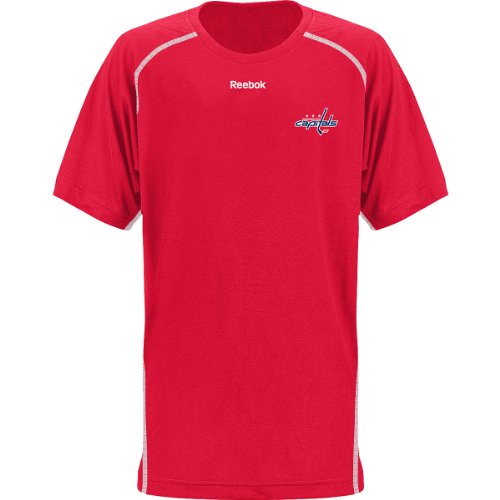 Reebok Washington Capitals Youth (8-20) Speedwick T-Shirt Small