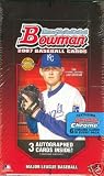 2007 Bowman Hobby Baseball HTA Hobby Jumbo Box (Each Pack includes 6 Chrome Prospects and Each Box Includes 3 Autographs)