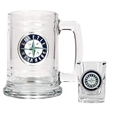 Seattle Mariners Beer Mug And Shot Glass Boilermaker Set