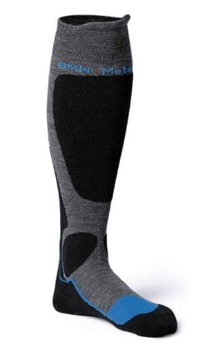 BMW Genuine Motorcycle Functional Socks EU 45-47 USA M10-M12 Knee-length Anthracite Black