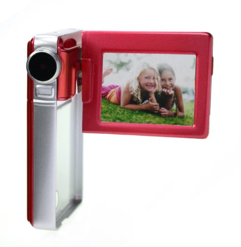 Vivitar DVR925HD iTwist Digital Camcorder - Rot