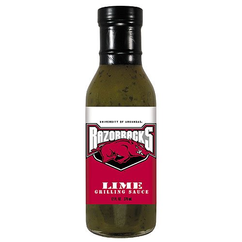 Arkansas Razorbacks NCAA Lime Grilling Sauce - 12oz by Grilling Sauces