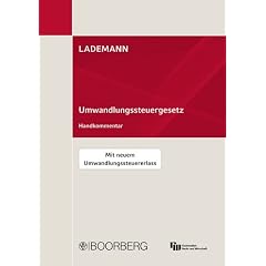 Umwandlungssteuergesetz (UmwStG): Handkommentar