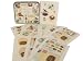 Cavallini Birds & Nests Botanical stickers, 100+ in Tin Cavallini Papers 24-26 sheets