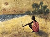 Africa IV Art Poster Print by Monica Ibanez, 16x12