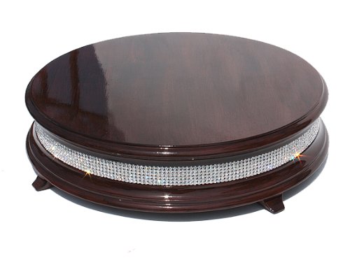 Mahogany Diamond Wedding Cake Stand Mahogany Diamond Wedding Cake Stand