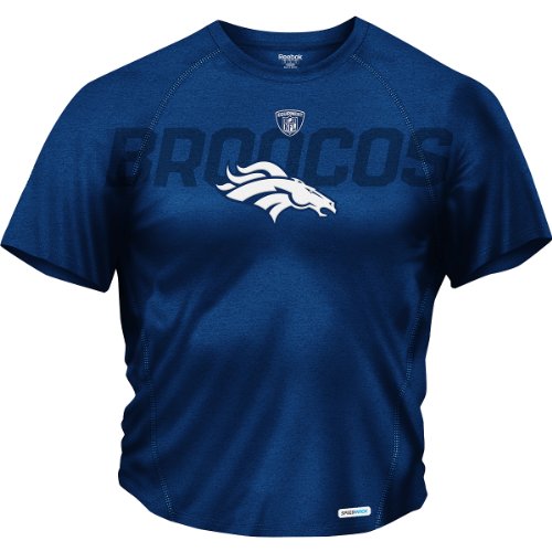 Reebok Denver Broncos Sideline Audible Heathered Speedwick XX Large