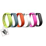 Ersatzarmband Wristband Combo 6 Stück für Fitbit Flex Groß mit Clasp ohne Tracker