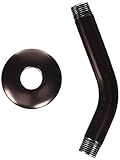 Danze D481136RB 6-Inch Shower Arm with Flange, Oil Rubbed Bronze [並行輸入品]