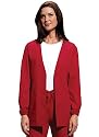 Cherokee Workwear Cardigan-Style Warm-Up Scrub Jacket (XS-5X)