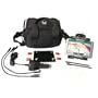 Gilsson Universal Garmin Magellan TomTom Accessory Bundle Power Charger Adapter Mounting Bracket Travel Carrying Case