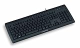 Cherry eVolution STREAM Corded MultiMedia Tastatur USB+PS/2 schwarz