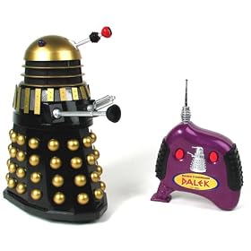 Radio Control Supreme Dalek (black with gold spheres) from Dr Who