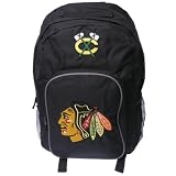 Chicago Blackhawks - Logo Dome Black Backpack