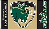 South Florida Bulls 3 Ft. x 5 Ft. flag w/grommetts - NCAA