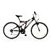 Emmelle Vortex 18-speed Full-Suspension Cycle Red/Black 18