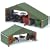 Britains 40973 - Farm Building Set - 1/32nd