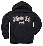 Mississippi State Bulldogs Youth Black Perennial II Hooded Sweatshirt