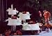 5 Tier Wedding Party Centerpiece Cake Cupcake Stand Set