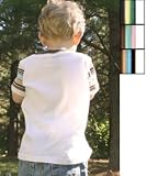 Kids : ''Lil Boy'' Stripe Crew Tee