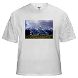 Grand Tetons National Park Travel White T-Shirt by CafePress