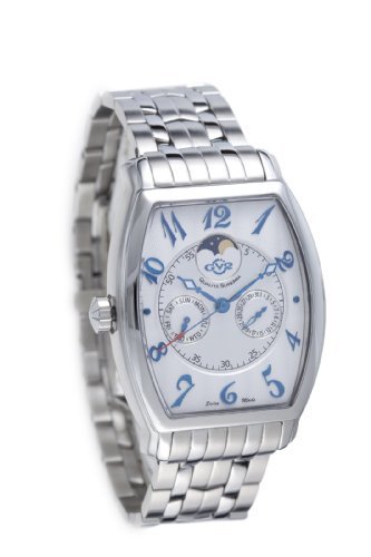 GV2 by Gevril Men's Limited Edition Tonneau Moon Watch-4911B