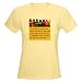 Peaceful Crayons Cute Women's Light T-Shirt by CafePress