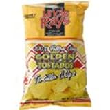 Uncle Ray's Yellow Round Tortilla Chips, 16-Ounce Packages (Pack of 12)