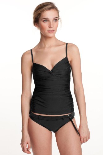 ESPRIT Bodywear Damen Tankini, Z4257, Gr. 44, Schwarz (4) Preisvergleich
