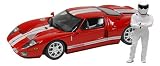 Minichamps Top Gear 1:43 Scale Ford GT Diecast Car (Red) with The Stig FigureIMAGE