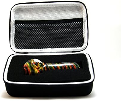 CannaCASE - Shafer - Glass Pipe Case w Custom Pick &amp; Pluck Foam, Odor Protection, and Combination Lock
