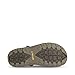 Teva Men's Tanza Leather Sandal, Walnut, 9.5 US