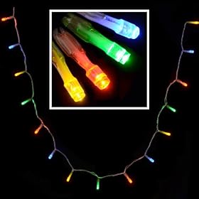 15 Battery Operated Multi Coloured LED Lights Christmas Xmas Festive Decoration
