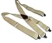 Holdup Suspender Company Contractor Series work suspenders in SunTan light beige color with Extra Long XL 2