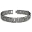 Titanium Men's Link Bracelet (12.5mm Wide) 8.5 Inches