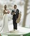 Golf Fanatic Groom Mix & Match Cake Topper, Bride - Caucasion