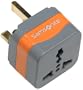 Samsonite Grounded Adaptor Plug - United Kingdom, Ireland, Hong Kong, Singapore